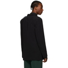 Balenciaga Black 80s Shoulder Blazer