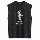 Heresy Men's Skeleton Vest in Ash