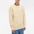 Butter Goods Men's Cable Knit in Bone