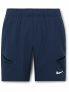 Nike Tennis - NikeCourt Advantage Straight-Leg Dri-FIT Tennis Shorts - Blue