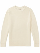 Nudie Jeans - August Ribbed Cotton Sweater - Neutrals