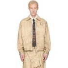 Vivienne Westwood Beige Piranha Denim Jacket