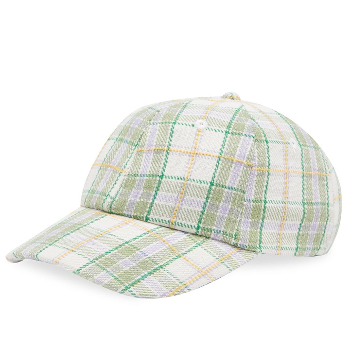 Photo: Butter Goods Men's Bucket Plaid 6 Panel Cap in Forest