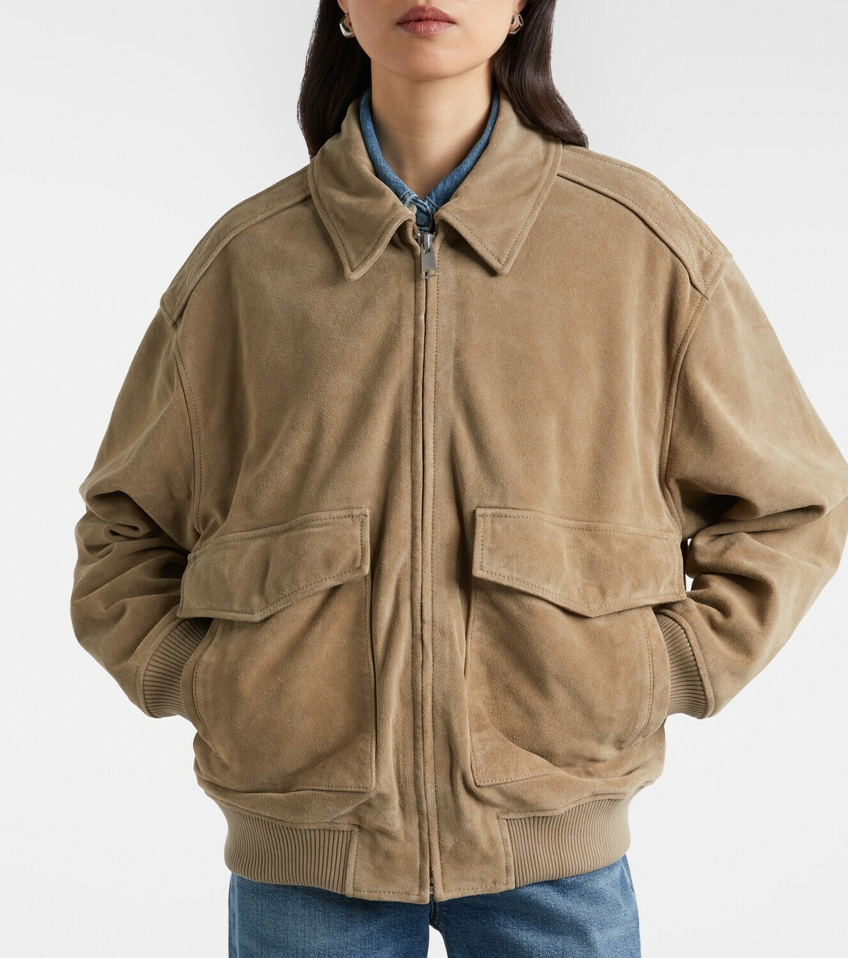 Citizens of Humanity Vivienne suede blouson jacket