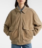 Citizens of Humanity Vivienne suede blouson jacket