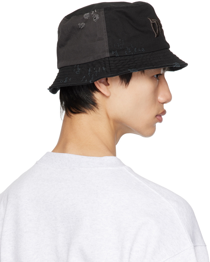 【DIME】 Quilted Outline Bucket Hat Black Dime Quilted Outline Bucket Hat - Black | Editorialist
