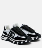 Dolce&Gabbana DG Country Road suede-trimmed sneakers