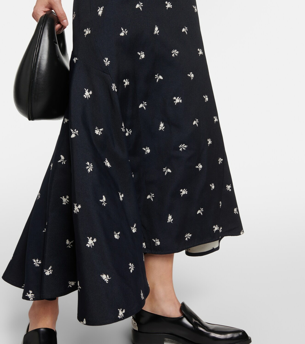 Erdem Floral jacquard midi skirt Erdem