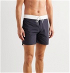 Pilgrim Surf Supply - Dorry Slim-Fit Mid-Length Swim Shorts - Blue