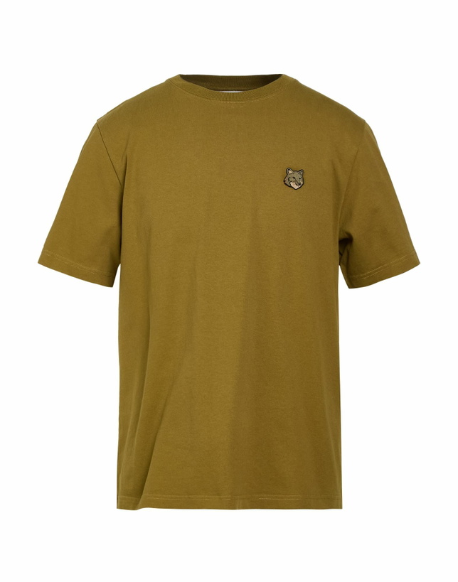 Photo: Maison Kitsuné Mens T-shirt Khaki
