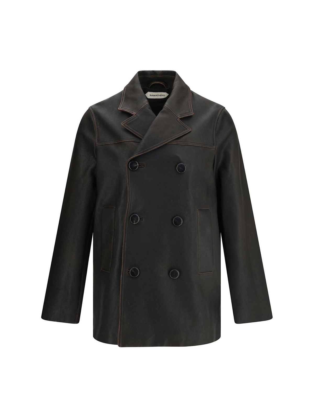 Namacheko Black Asymmetric Barbara Jacket Namacheko Namacheko Black Asymmetric Barbara Jacket Namacheko