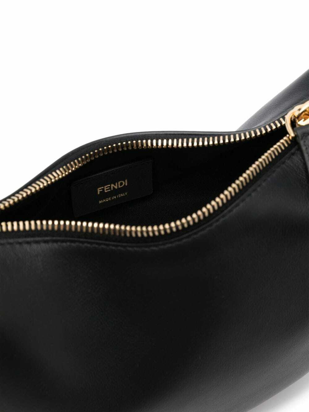FENDI - Fendigraphy Mini Leather Shoulder Bag Fendi