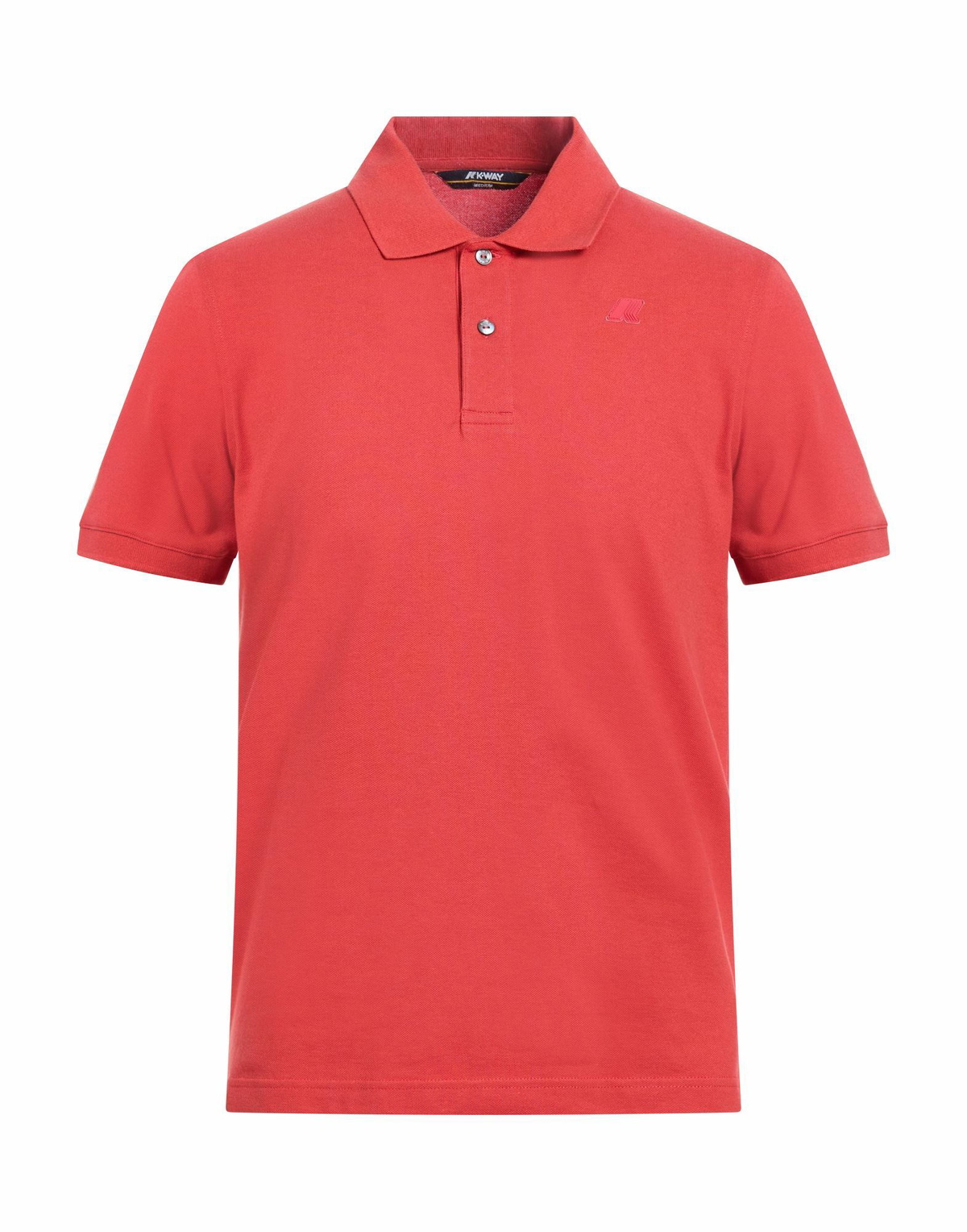 K-way Mens Polo shirt in Tomato red