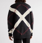 Alexander McQueen - Argyle Intarsia Wool and Cashmere-Blend Sweater - Multi