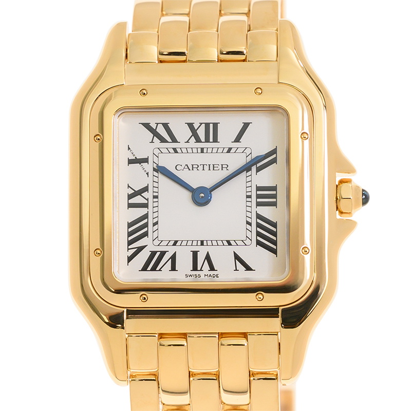 Cartier Panthere De Cartier Medium Model White Dial Ladies Watch WGPN0058