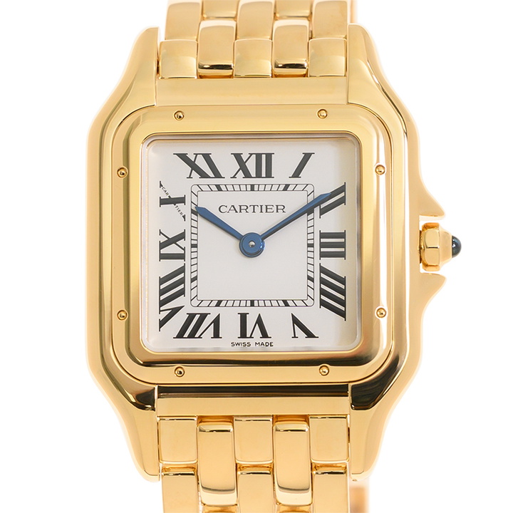 Photo: Cartier Panthere De Cartier Medium Model White Dial Ladies Watch WGPN0058