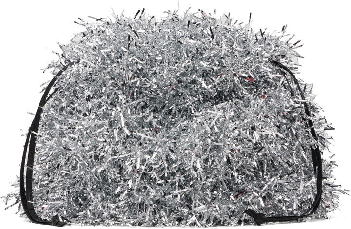 Photo: doublet Silver Cheerleading Pompon Bag
