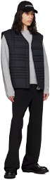 Wooyoungmi Black Quilted Vest