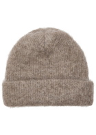Picante Logo-embroidered Alpaca-blend Beanie - Brown - One Size