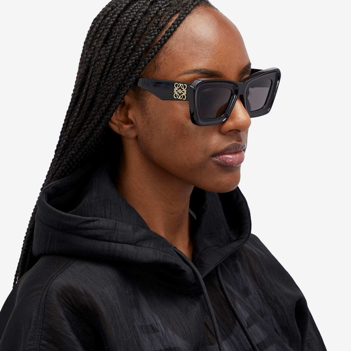 Loewe Eyewear Women's Loewe Cat Eye Sunglasses in Shiny