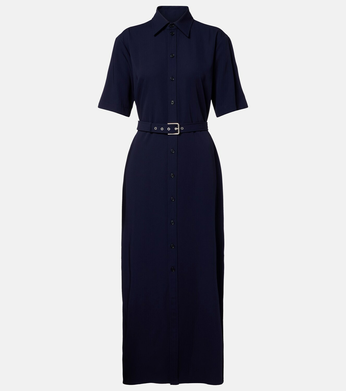 Ralph Lauren Collection Belted wool midi dress