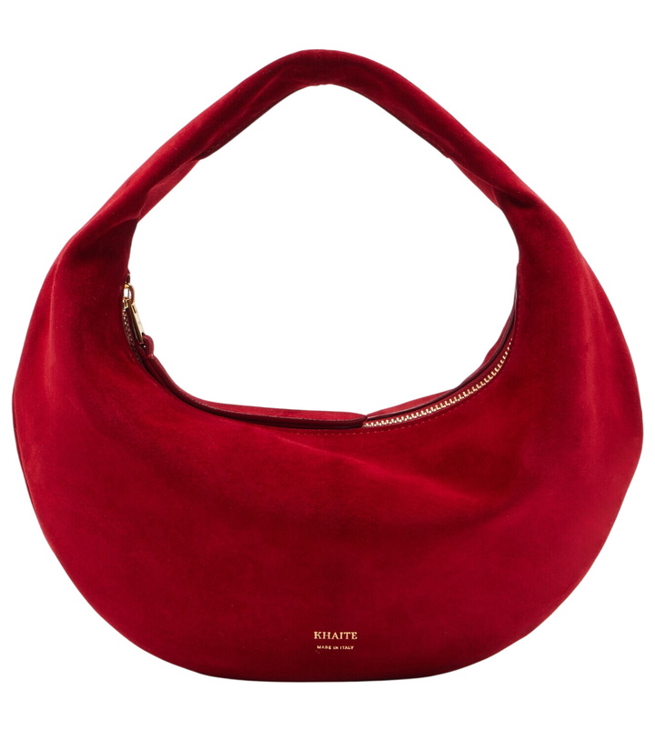 Photo: Khaite Olivia Mini suede shoulder bag