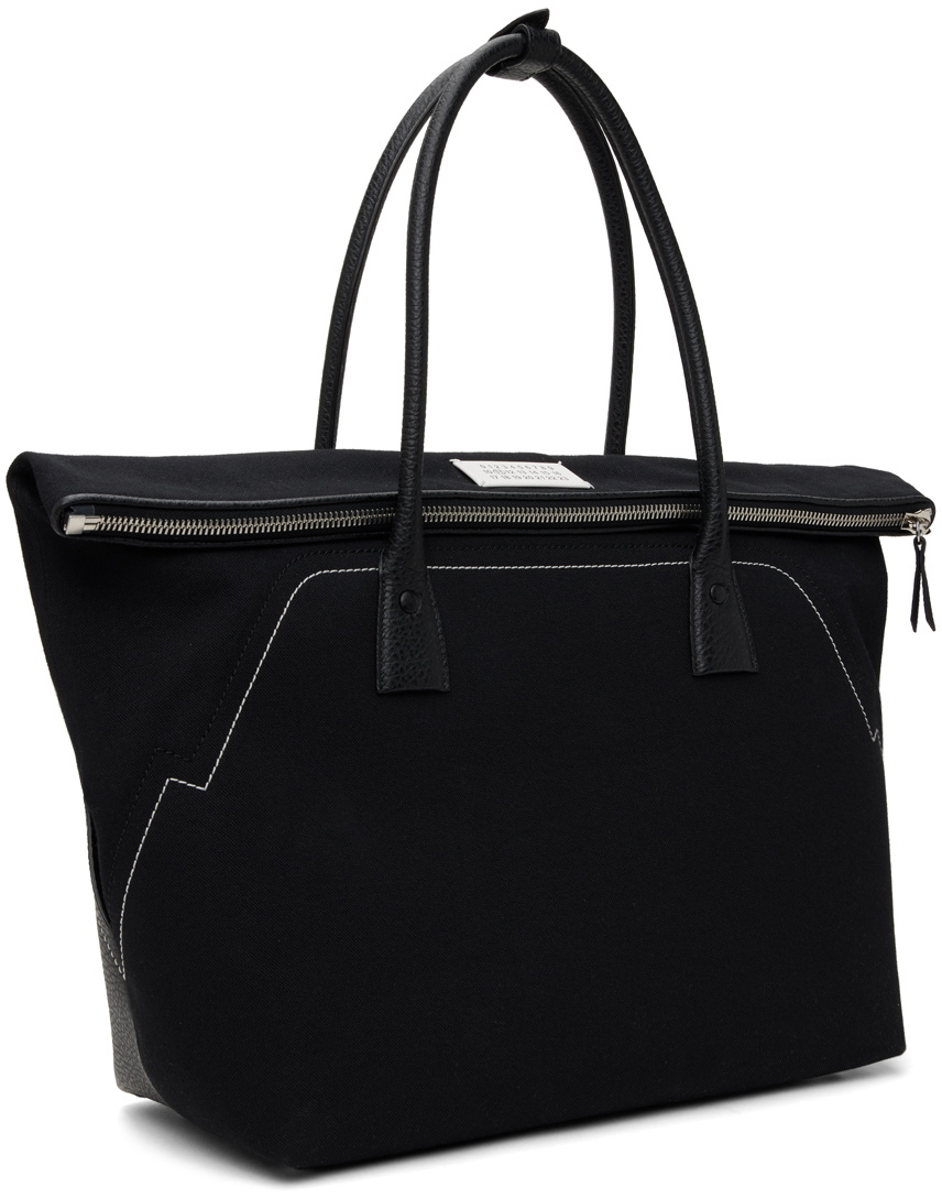 Maison Margiela Black 5AC Shopping Large Tote Maison Margiela