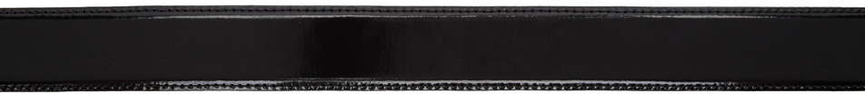 Moschino Black Classic Logo Belt