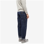 Stan Ray Men's Slim 80's Painter Pant in Washed Denim