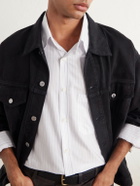De Bonne Facture - Architect Striped Cotton-Poplin Shirt - White