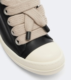 Rick Owens Jumbolace leather sneakers