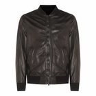 Salvatore Santoro Black Leather Jacket