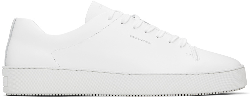 Tiger of Sweden White Sandi Sneakers