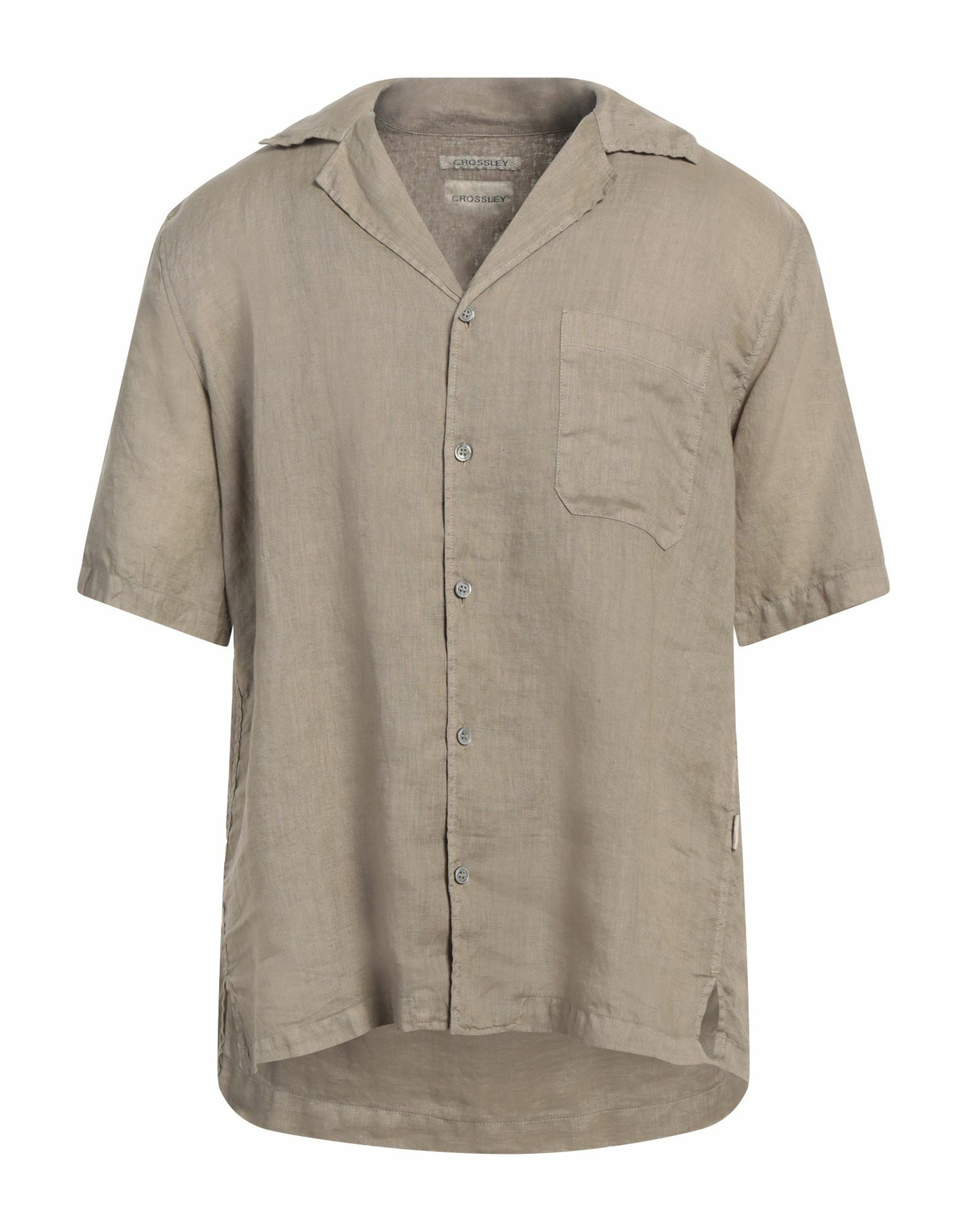Crossley Mens Shirt Khaki