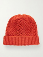 OrSlow - Aran Wool Beanie - Orange
