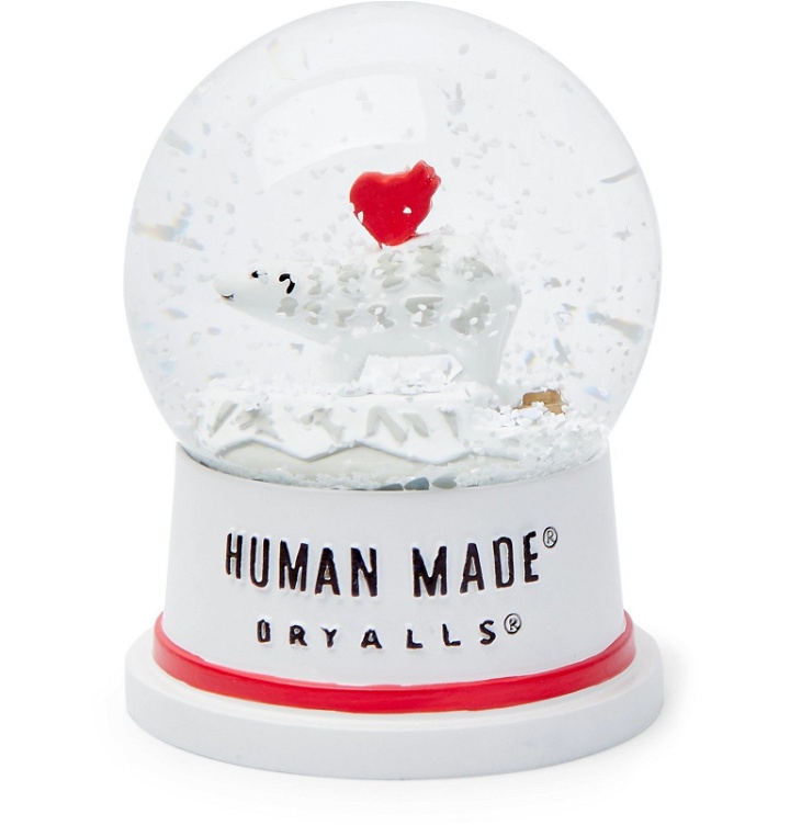 Photo: Human Made - Glass and Ceramic Snow Globe - Red