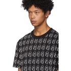 McQ Alexander McQueen Black Allover T-Shirt