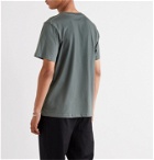 AFFIX - Logo-Print Cotton-Jersey T-Shirt - Gray