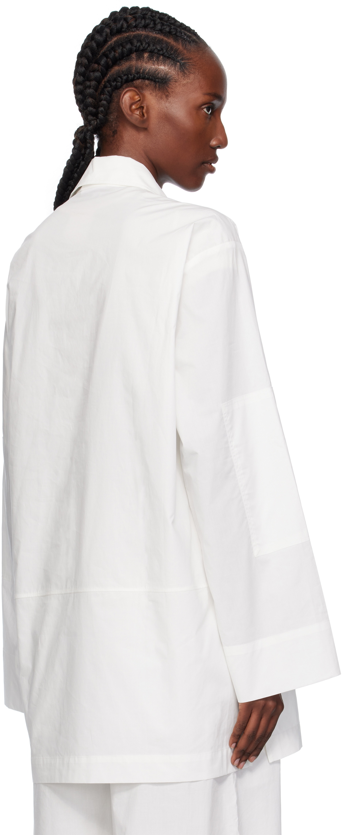 Paris Georgia White Elemental Uma Overshirt