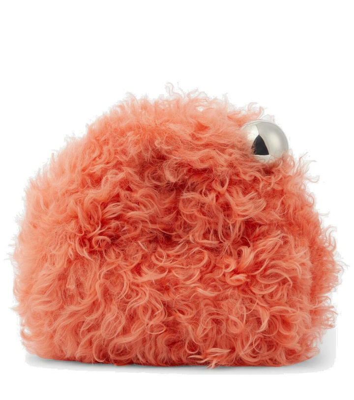 Photo: Jil Sander Sphere shearling clutch
