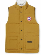 Canada Goose - Freestyle Regeneration Two-Tone Quilted Shell Down Gilet - Yellow