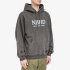 Neighborhood Men's Pigment Dyed Hoodie in Black