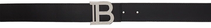 Photo: Balmain Black B-Belt Belt