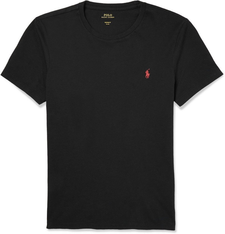 Photo: Polo Ralph Lauren - Slim-Fit Cotton T-Shirt - Men - Black