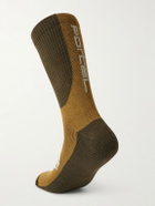 Portal - Lineage Three-Pack Cotton-Blend Socks - Green