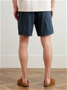 Portuguese Flannel - Dogtown TENCEL™ Lyocell Drawstring Shorts - Blue