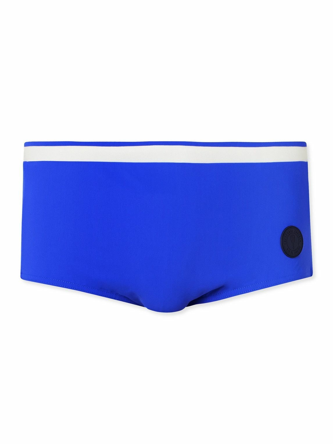 Frescobol Carioca - Sunga Logo-Appliquéd Striped Swim Briefs - Blue ...