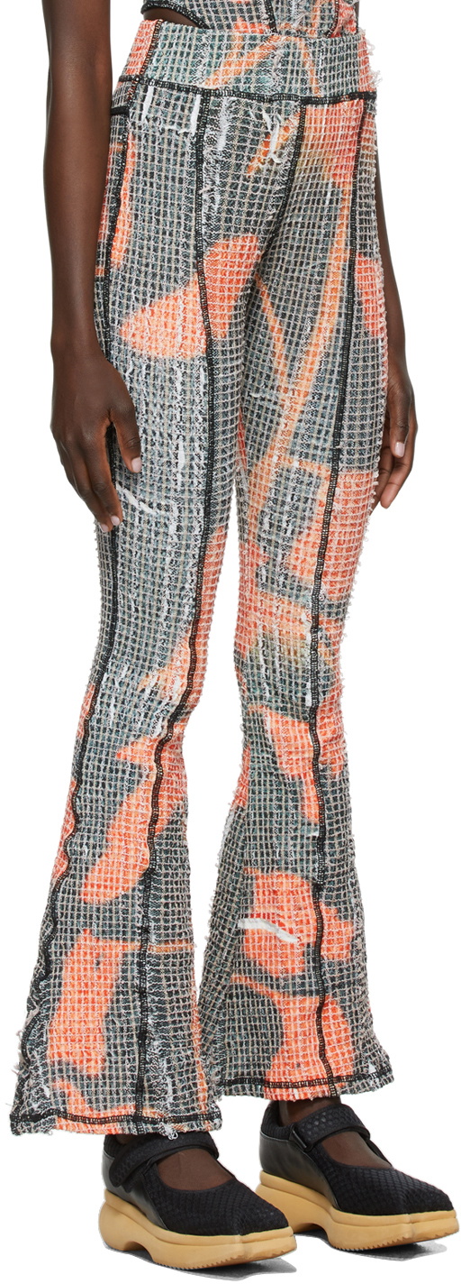 Luna Del Pinal SSENSE Exclusive Rubber Stretch Weave Leggings