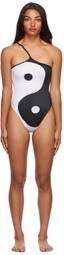FENSI SSENSE Exclusive Yin Yang One-Piece Swimsuit