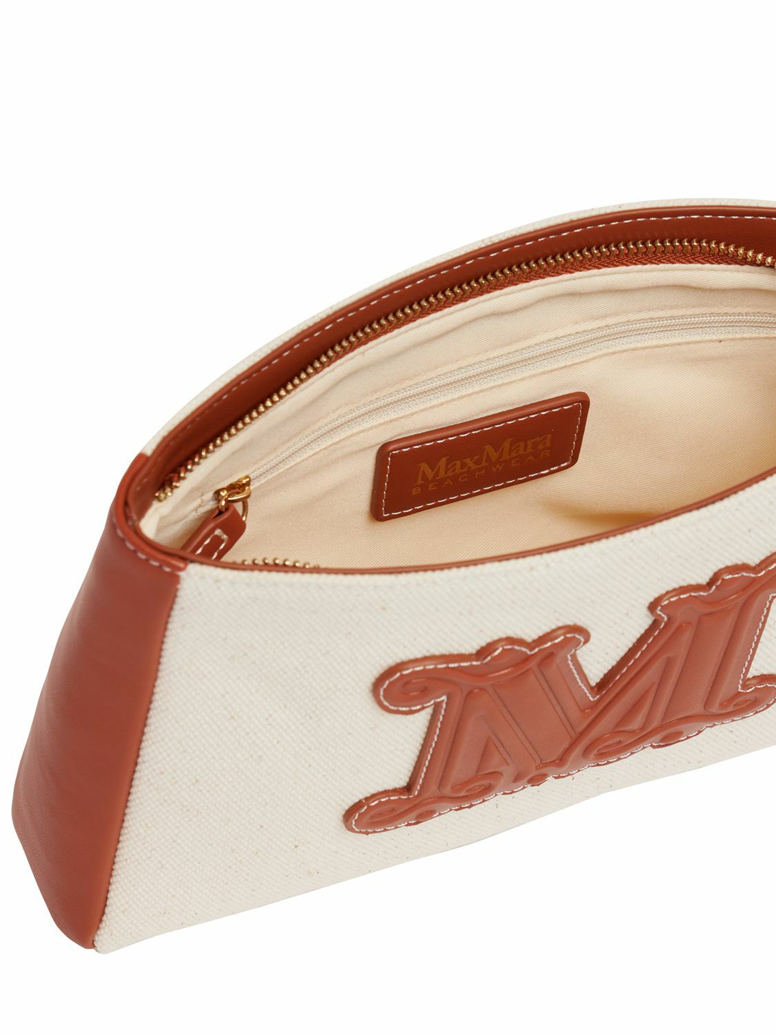 MAX MARA - Cascia Embroidered Cotton Clutch Max Mara
